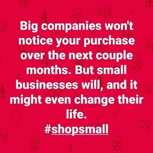 SMALL BUSINESS NOTICE